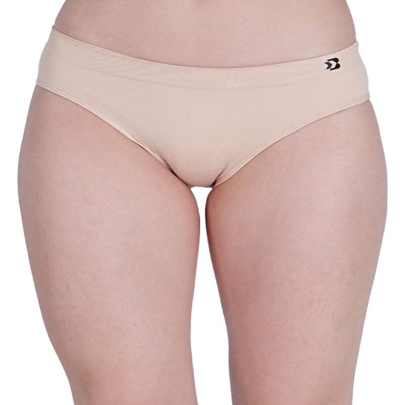 Seamless | Mid Brief Panty-B601P | Shifting Sand Nude