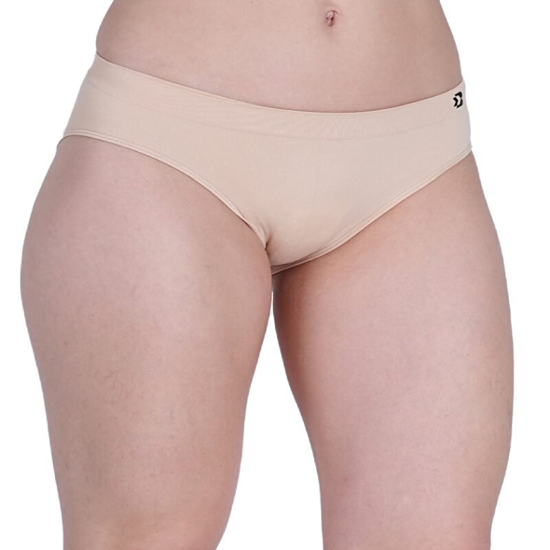 Seamless | Mid Brief Panty-B601P | Shifting Sand Nude