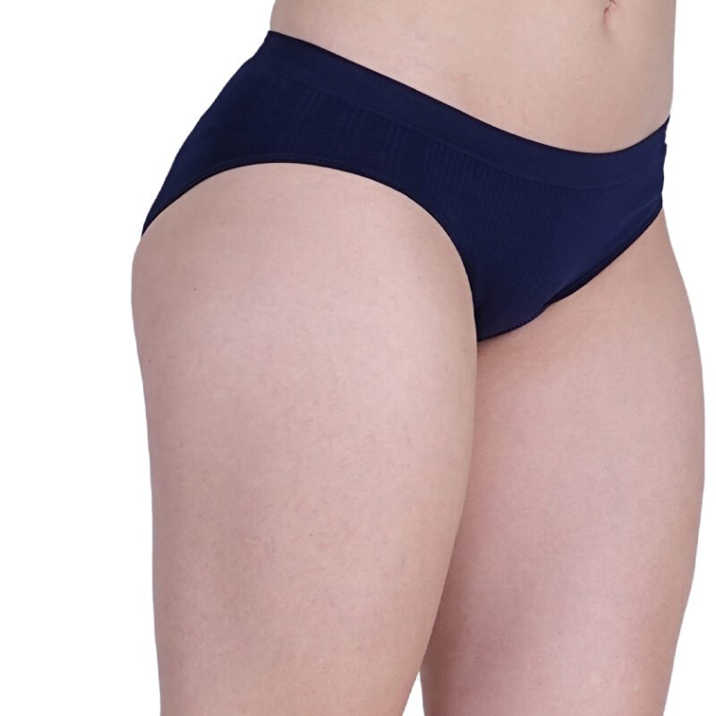 Seamless | Mid Brief  Panty B602P | Cavier Blue