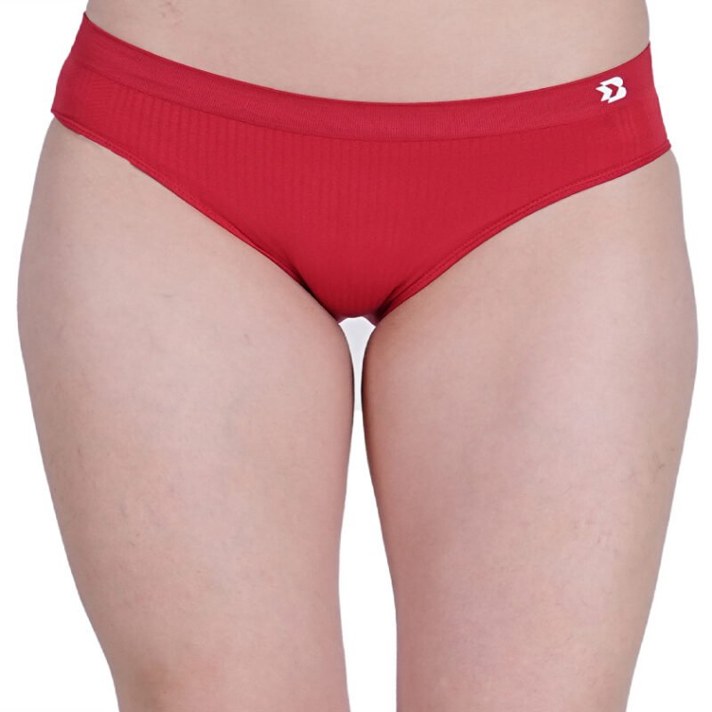 Seamless | Mid Brief Panty B602P | True Red