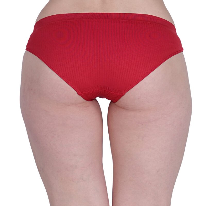 Seamless | Mid Brief Panty B602P | True Red