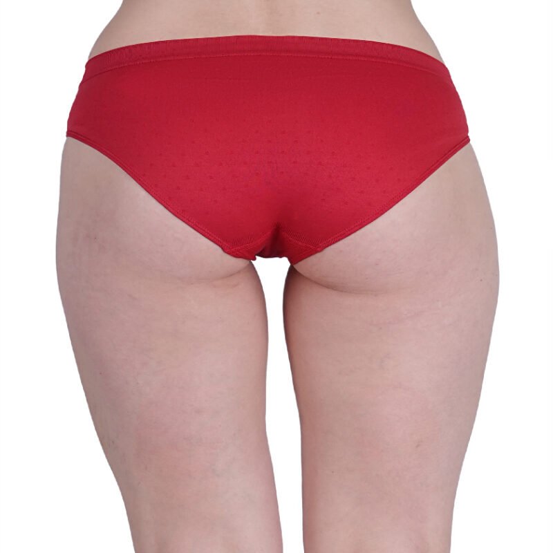 Seamless | Mid Brief Panty B601P | True Red